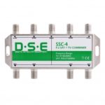 Sumator RTV/SAT x4 DSE SSC4 do konwertera QUAD